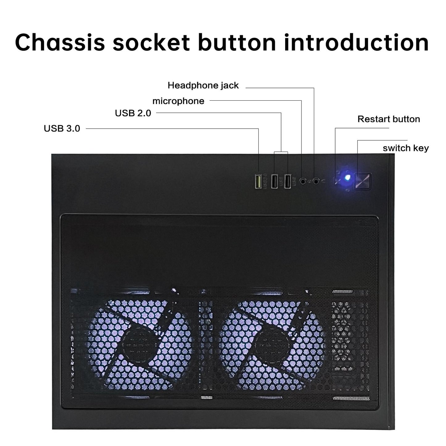 ALCPOK Gaming PC Desktop,AMD Ryzen 7 5700X 3.4GHz,RTX5060 8GB GDDR7 DLSS4,32GB DDR4 RAM 3200MHz,1TB NVME SSD,ARGB Cooling Fan,Supply WiFi Support Prebuilt Gaming Computer with